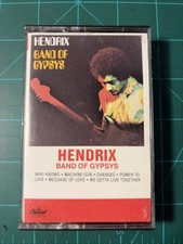 Jimi Hendrix - Band of Gypsys Cassette Tape C...