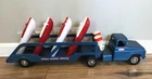 Vintage Tonka Marine Service Truck Boat Transport Pressed Steel