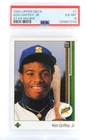 1989 Upper Deck Ken Griffey Jr. Star Rookie Baseball Card PSA Graded EX-MT 6
