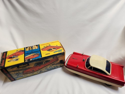 #ad VINTAGE AND RARE 1960s SCHUCO VINTAGE ELEKTRO AMPHIBIO 5560 with BOX WORKS $399.00