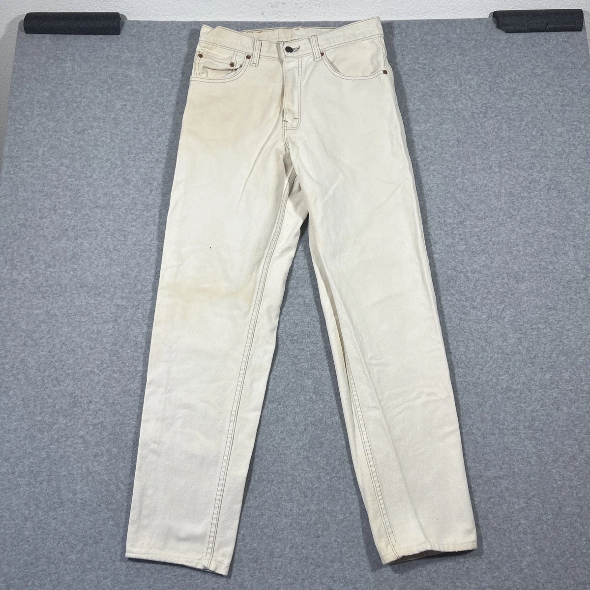 Levi's 550 White Jeans for Men for sale | eBay
