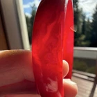 Vintage Genuine Cherry Juice  Bakelite Bangle Bracelet Jewelry Tested 7.5”