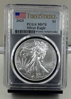 2025 American Silver Eagle PCGS MS70 First Strike #1480