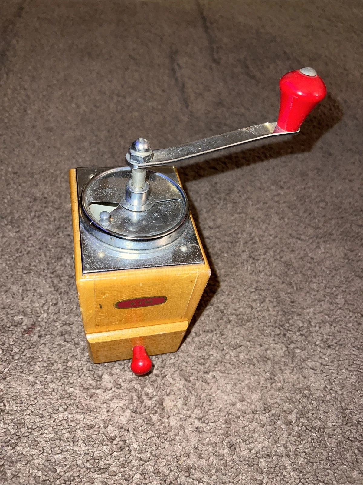 Rare Vintage West Germany Coffee Nut Spice Grinder Mokka KYM Very Good Working