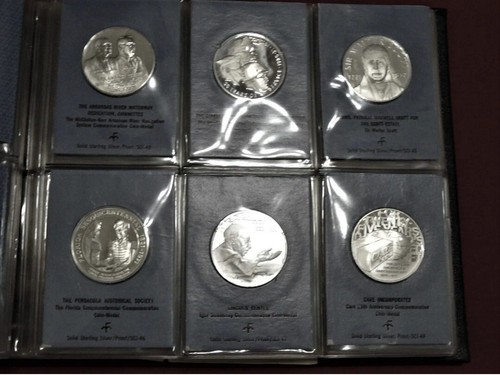 This is an extremely rare, uncirculated sterling silver round set issued by The - Picture 12 of 21