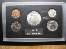 1941 P US Mint Set Brilliant Uncirculated!