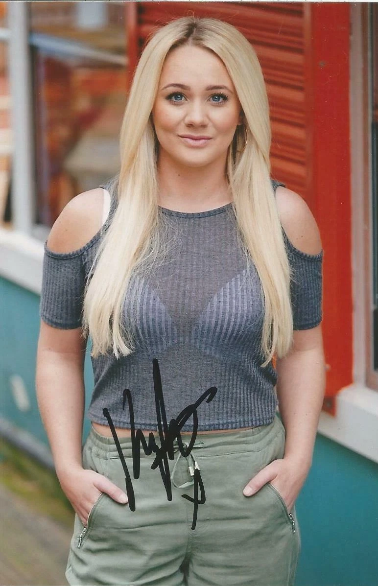 HOLLYOAKS* KIRSTY-LEIGH PORTER 'LEELA LOMAX' SIGNED 6x4 SEXY PORTRAIT  PHOTO+COA | eBay