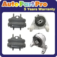 For Pontiac Torrent 3.6L 08-09 Engine Motor & Transmission Mount Auto Set 4PCS