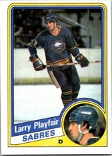 1984-85 Topps #20 Larry Playfair Buffalo Sabres Free Shipping!