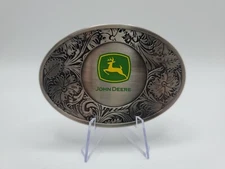 John Deere licensed product maded by Spec-Cast, Leaping Deer Logo on black