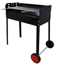 Omcan USA 47313, 29 1/2" Steel Charcoal Commercial Outdoor BBQ Grill w/ Double B