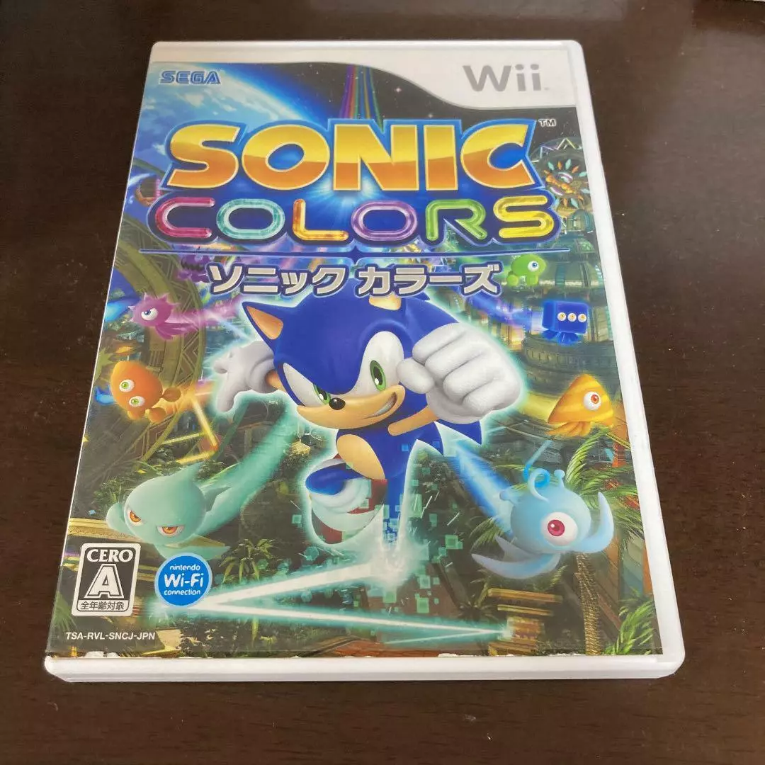 Sonic Colors Wii Used