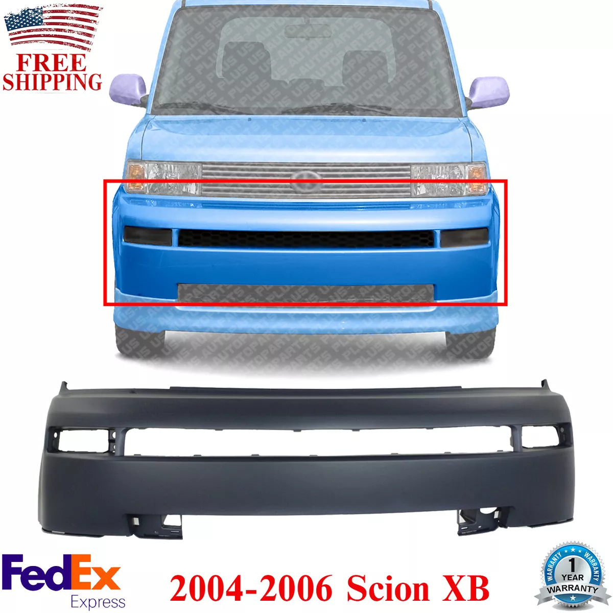 2005 scion cheap xb bumper