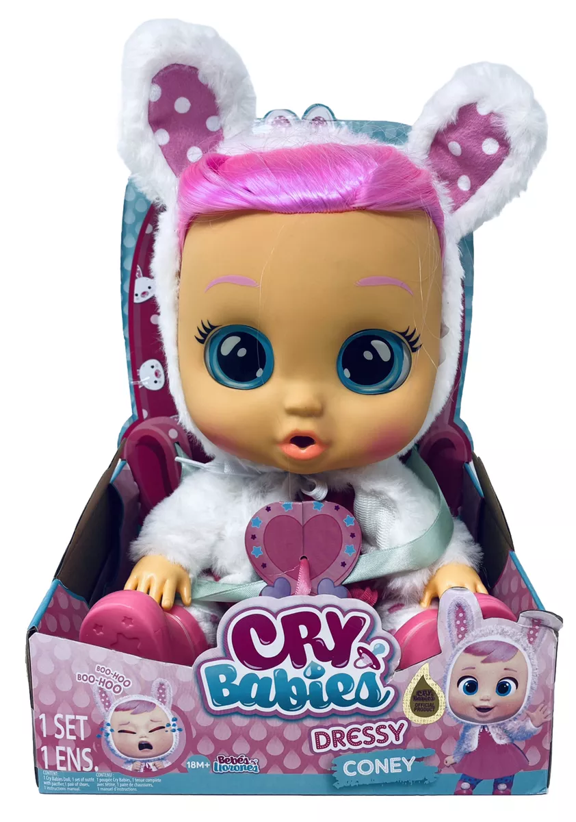 Cry babies sale coney interactive doll