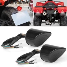 2PCS Motorcycle LED Stop Brake Tail Light Lamp DRL For Bobber Chopper Cafe Racer