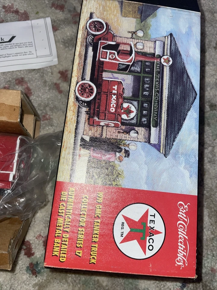 Ertl 1919 GMC Camion Cisterna Bank Texaco Cromo Edizione Millennium 2000 19812P - Immagine 4 di 4
