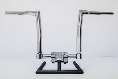 KST Kustom Pathfinder 12'' Polish Vanguard Handlebars Bars Harley FLTR FLHR 1.25''