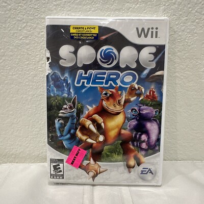 Spore Hero (Nintendo Wii, 2009) Brand New Sealed! Video Game