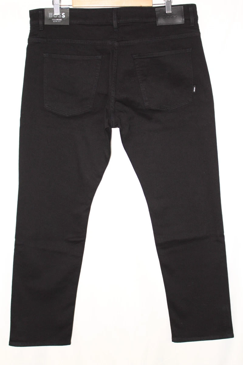 boss mens black jeans