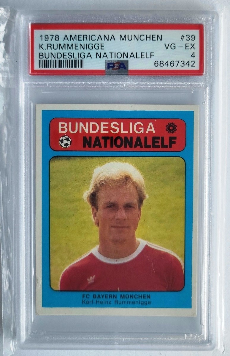 256★サッカー★karl-heinz rummenigge★prostars 256☆サッカー☆karl-heinz rummenigge☆prostars - メルカリ