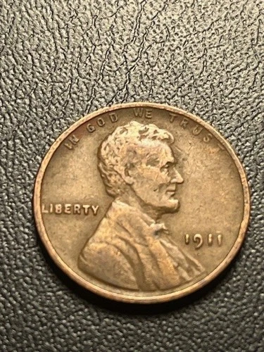 1911 P Wheat Penny VF - B308