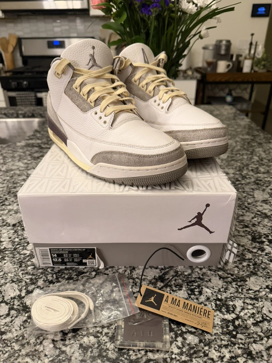 Jordan 3 Retro SP x A Ma Maniere Low Raised By Women W for sale | eBay