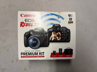 Canon EOS Rebel T7 DSLR Camera Premium Kit 