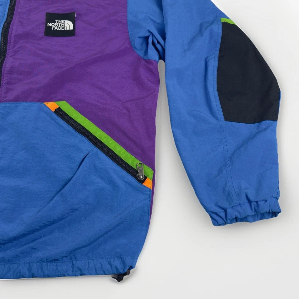 Vintage The North Face Tonar Jacket Size L Bright Colorblock Full Zip USA Made - Image 3 of 4