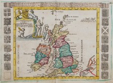 Great Britain England Ireland Scotland 1748 Elias Baeck RARE