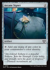 Arcane Signet 53 C Normal EOC MTG NM