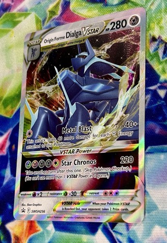 Origin Forme Dialga VSTAR SWSH256 SWSH: Sword & Shield Promo Cards Holo - Picture 3 of 4