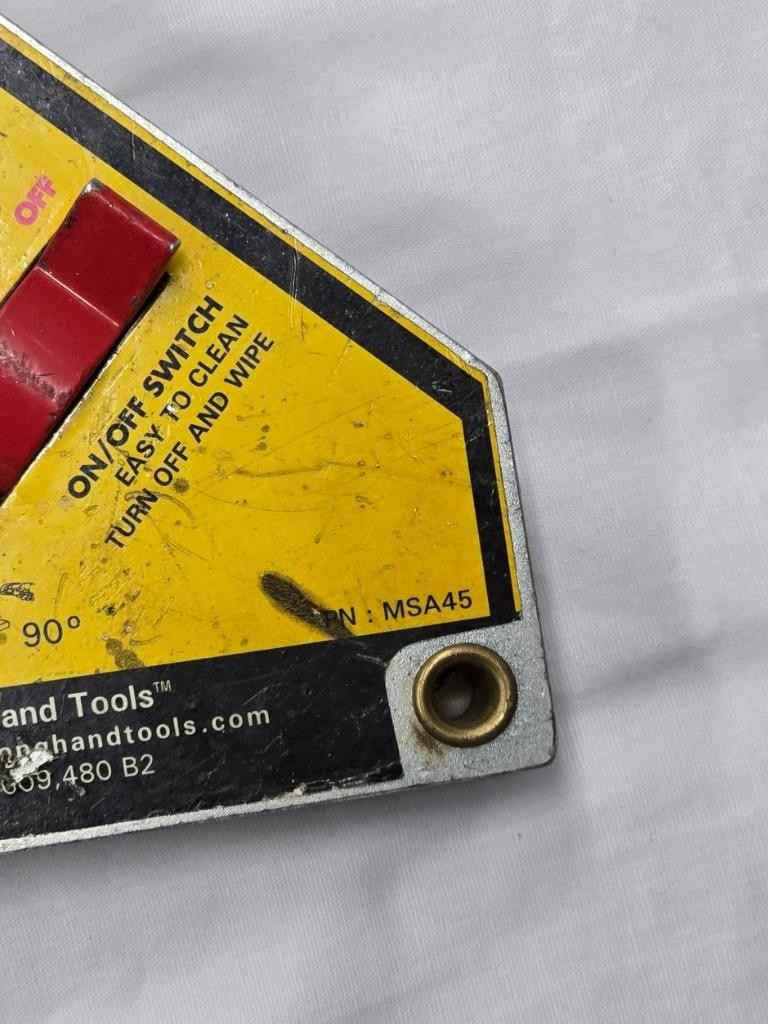 Strong Hand Tools 4-3/8" Adjust-o Magnet Square (MSA45)