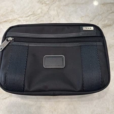 Tumi Alpha Bravo Riley Travel Kit Black Ballistic Nylon New Without Tags