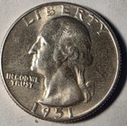 1951 Washington Silver Quarter BU *UNCIRCULATED* MS GEM BU
