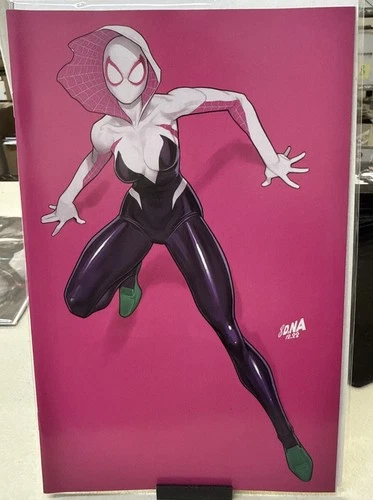 AMAZING SPIDER-MAN #20 DAVID NAKAYAMA SPIDER-GWEN VIRGIN VARIANT NM (2023)