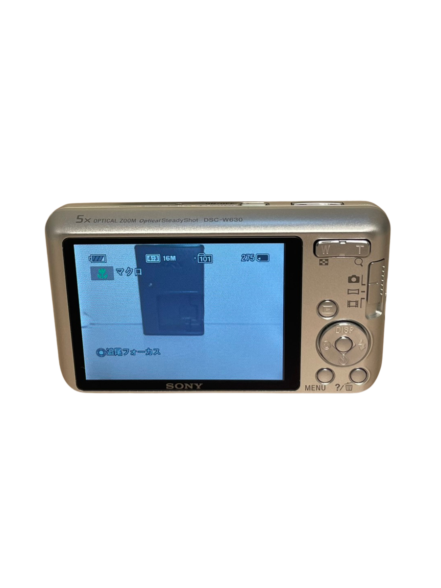 MINT】SONY DSC-W630 Silver Cyber-Shot 4.0x Optical zoom from Japan