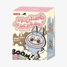 USA AUTHENTIC POP MART LABUBU MONSTERS EXCITING MACARON VINYL FACE BLIND BOX
