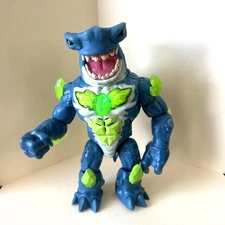 Beast Lab Shark Beast Creator Experiment Action Figure Works! Light & Sound 8"