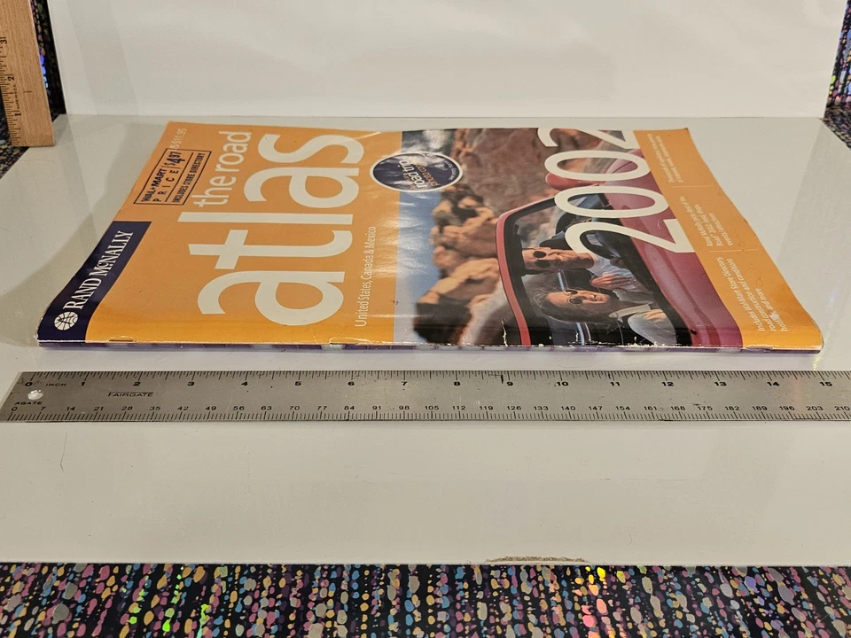 Rand McNally 2002 Road Atlas United States Canada & Mexico w/cover Lots of Info! - Image 3 of 4