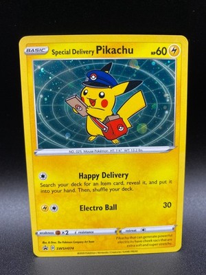 Special Delivery Pikachu Promo SWSH074 Pokemon TCG