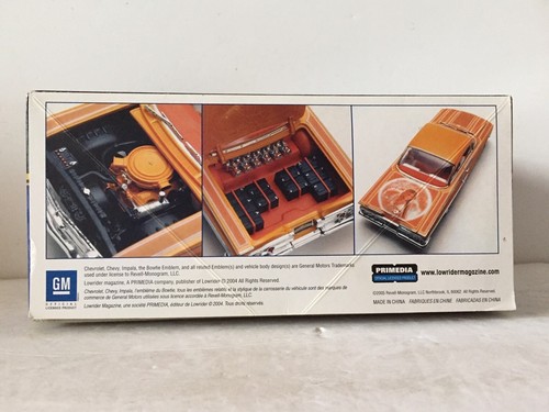 Revell '60 Chevy Impala Hardtop Lowrider Magazine 1:25 Kit #85-2883 Sealed Parts - Picture 11 of 12