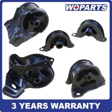 5PCS Engine Trans Mount Fit For 1993-1997 Honda Civic Del Sol 1.5L/1.6L Manual