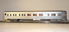 CONCOR Train Car HO Unmarked "Observation " METAL WHEELS & KADEE KNUCKLE COUPLER