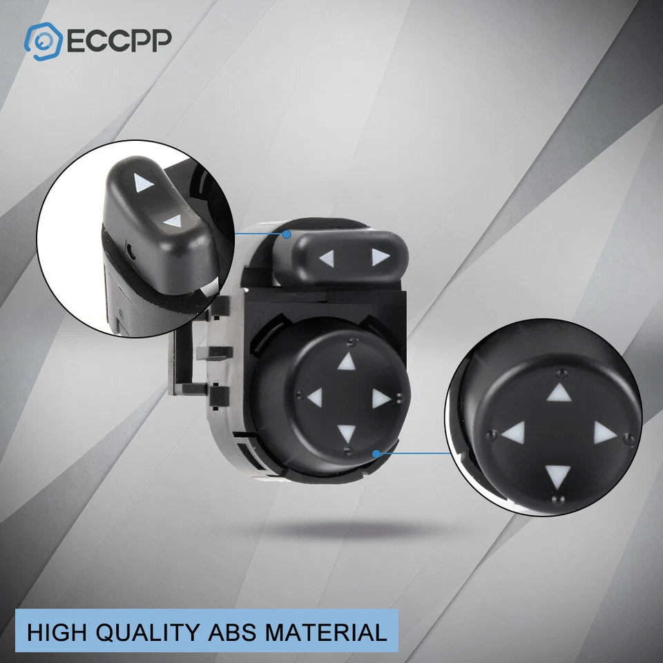 Power Mirror Switch Front Left for Buick Terraza Chevrolet Uplander Saturn Relay - Image 2 of 4