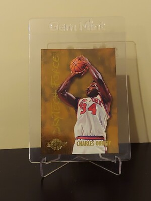 1995 Skybox Charles Oakley Skytech Force Card # SF18 - MINT