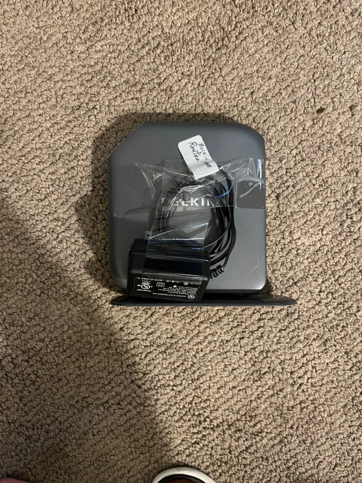 BELKIN ROUTER WIRELESS N+ PLAY N600 HD DUAL BAND. Model: F7D8301 FREE SHIPPING - Image 3 of 4