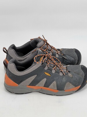 Keen Dry Mens Size 14D Waterproof Steel Toe Work Boot Gray ATSM F2413-11 UK 13 Male KEEN Utility KEEN Utility KN1017804 Davenport, Men main image 3