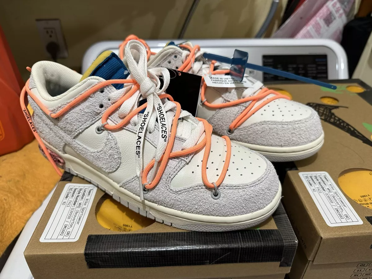 ゲームロイヤルNike Dunk Low×Off-White 19of50 26cm - スニーカー