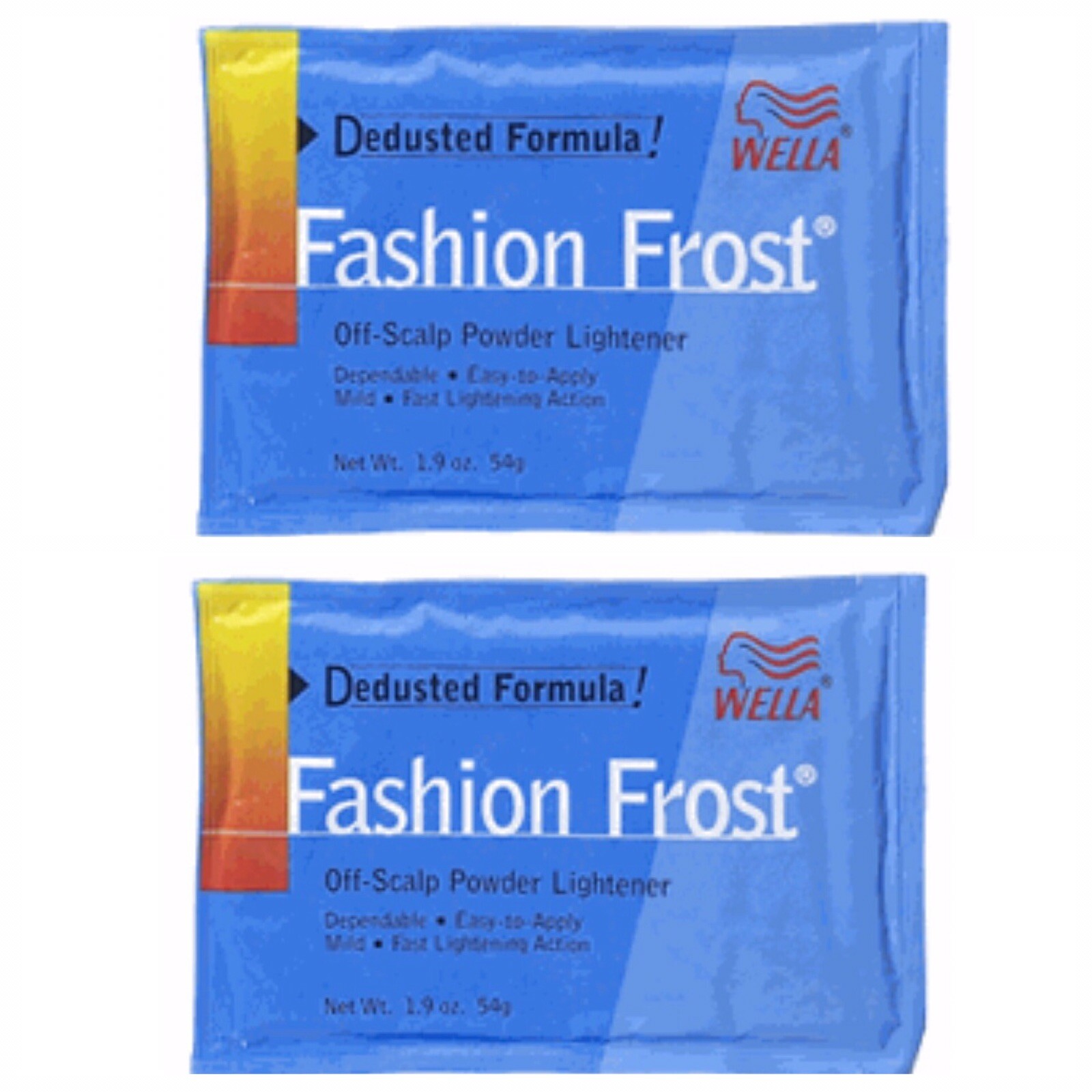 Wella Fashion Frost Off-Scalp Powder Lightener 1.9 oz (2 pack)