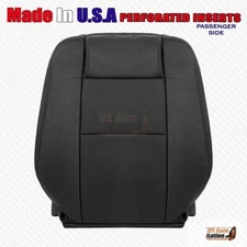 2007 - 2010 Ford Explorer Sport Trac Passenger Top Perforated Leather Cover Blk